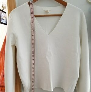 H&M cozy white sweater